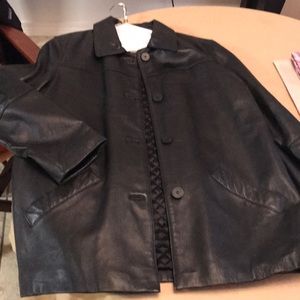 Nine West Leather Jacket